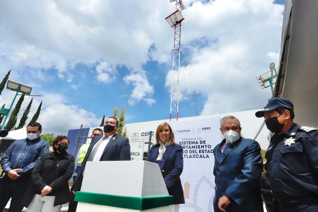 Tlaxcala, primer estado a nivel nacional en contar con un cerco antisísmico: gobernadora Lorena Cuéllar